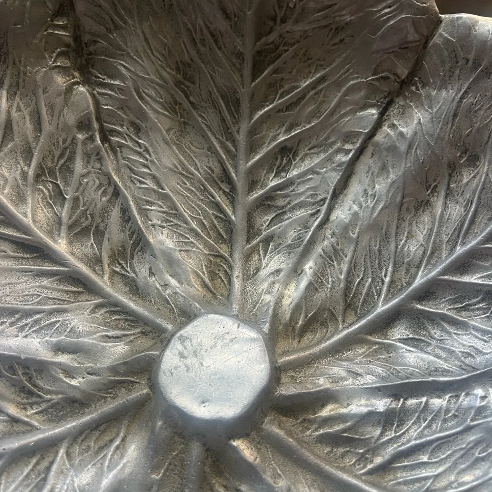 Silver Leaf-Shaped Bowl - Picture 7 of 9
